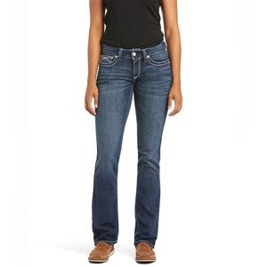 ARIAT WOMEN'S IVY DRESDEN STRAIGHT LEG JEANS 27 regular